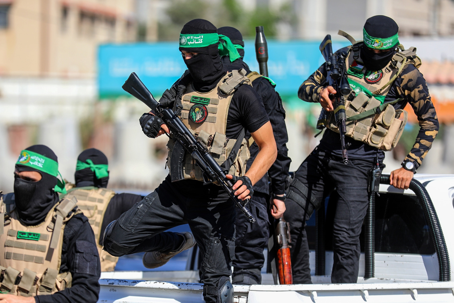 Бойовики ХАМАС. Фото: news.israelinfo.co.il