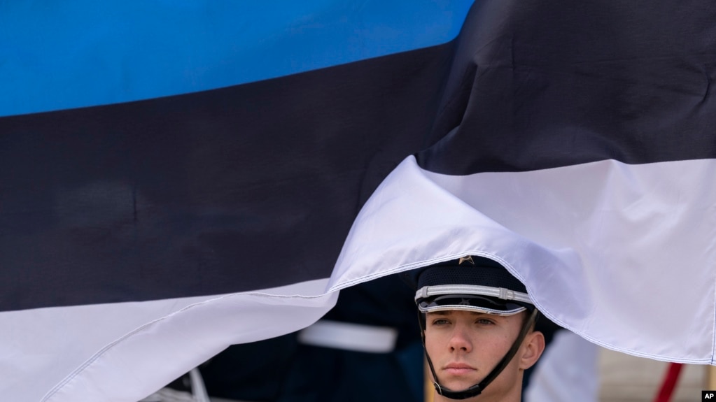 Прапор Естонії. Фото: АР